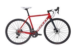 Cyclocross frameset RIDLEY X-RIDE DISC – color XRI-04As (Red-White-Black)
