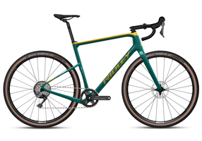 Gravel bicycle RIDLEY KANZO ADVENTURE 2.0 - GRX800 1x12s - color KAD-02As (Honey Gold Metallic-Ocean Green)