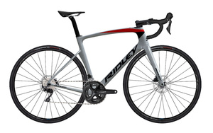 Road bicycle RIDLEY NOAH DISC  - 105 2x11s - color NHD-01Bs (Moonlight Silver-Red-Black)