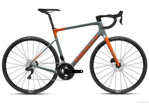 Bicycle RIDLEY GRIFN - 105 Di2 2x12s - color GRC-01Bs (Rich Orange Metallic-Bermuda Grey)