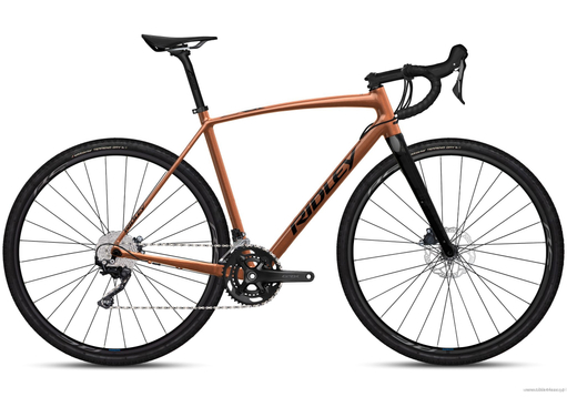 Gravel bicycle RIDLEY KANZO A - GRX400 2x10s - color KAA-04Cs (Copper Metallic-Black)