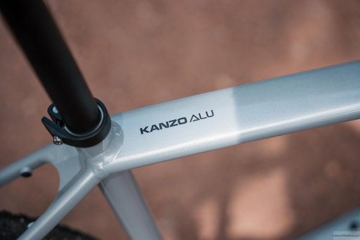 Gravel bicycle RIDLEY KANZO A - GRX600 2x11s - color D1079As (Polar Silver-Black)