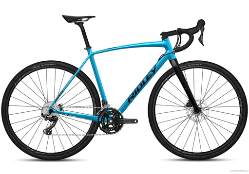 Gravel bicycle RIDLEY KANZO A - GRX600 2x11s - color KAA-04Bs (Belgian Blue-Black)