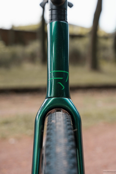 Gravel bicycle RIDLEY KANZO FAST - GRX800 1x11s - color D1078Bs (Stellar Green-Black)