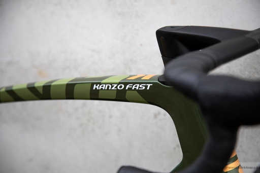 Gravel bicycle RIDLEY KANZO FAST - GRX800 1x11s - color KAF-01As (Army Green Metallic-Gold Metallic)