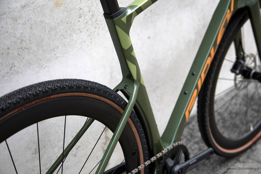 Gravel bicycle RIDLEY KANZO FAST - GRX800 1x11s - color KAF-01As (Army Green Metallic-Gold Metallic)