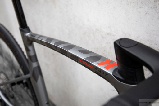 Gravel bicycle RIDLEY KANZO FAST - GRX800 1x11s - color KAF-01Bs (Anthracite Metallic-Empress Grey Metallic)