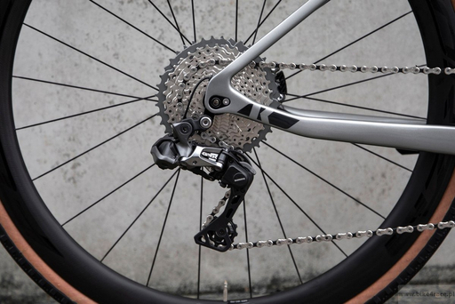 Gravel bicycle RIDLEY KANZO FAST - GRX800 1x11s - color KAF-01Bs (Anthracite Metallic-Empress Grey Metallic)