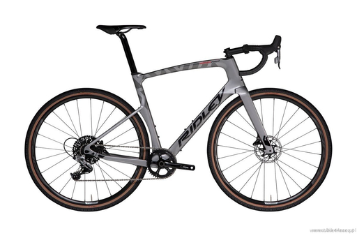 Gravel bicycle RIDLEY KANZO FAST - Rival1 - color KAF-01Bs (KAF-01Bs (Anthracite Metallic-Empress Grey Metallic)