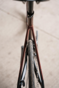 Road bicycle RIDLEY FENIX SL DISC - Ultegra 2x11s - color D1078As (Solaris Red-Black)