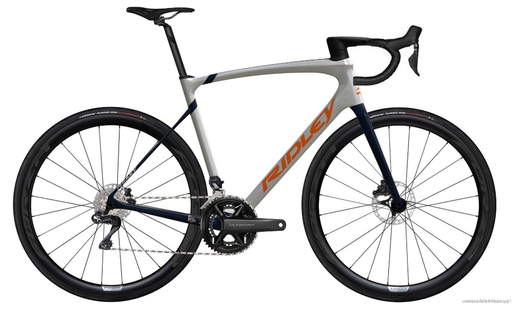 Road bicycle RIDLEY FENIX SLiC - Ultegra Di2 2x12s - color FSD-30Ds (Mountain Stream Metallic-Dark Denim Metallic)