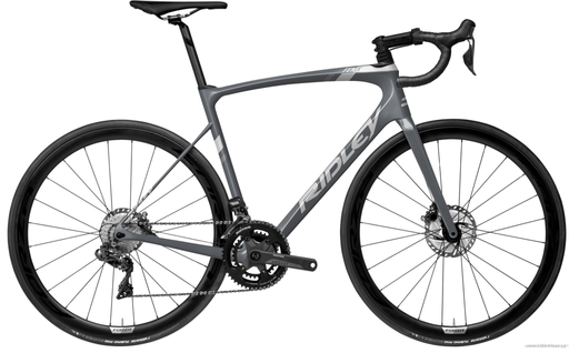 Road frameset RIDLEY FENIX DISC - color FEN-01As (Arctic Grey Metallic-White- Battleship Grey)