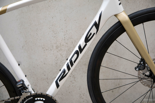 Road frameset RIDLEY FENIX SLiC - color FSD-30Bs (Pearl White-Gold-Black)