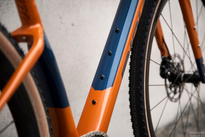 Gravel bicycle RIDLEY KANZO ADVENTURE 2.0 - GRX800 1x11s - color KAD-01Bs (Burnt Orange-Jeans Blue-Dark Yellow)