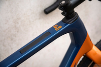 Gravel bicycle RIDLEY KANZO ADVENTURE 2.0 - GRX800 1x11s - color KAD-01Bs (Burnt Orange-Jeans Blue-Dark Yellow)