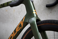 Gravel bicycle RIDLEY KANZO FAST - GRX800 1x11s - color KAF-01As (Army Green Metallic-Gold Metallic)