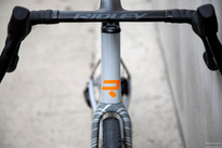 Gravel bicycle RIDLEY KANZO FAST - Rival eTap AXS XPLR 1x12s - color KAF-02As (Battleship Grey-Orange-Dove Grey)