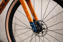 Gravel frameset RIDLEY KANZO ADVENTURE 2.0 - color KAD-01Bs (Burnt Orange-Jeans Blue-Dark Yellow)
