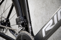 Road bicycle RIDLEY NOAH FAST DISC - Ultegra Di2 2x12s - color NFD-03Bs (Black Metallic-Empress Grey Metallic-Pale Slate Grey)