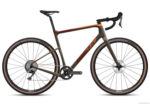Rama gravel RIDLEY KANZO ADVENTURE 2.0 - kolor KAD-02Bms (Fade Orange Bordeaux-Dark Brown Metallic)