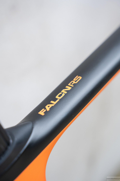 Road bicycle RIDLEY FALCN RS - Ultegra Di2 2x12s - color FRS-01Bm (Red-Orange-Black)