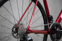 Rower szosowy RIDLEY FENIX DISC - 105 2x11s - kolor FEN-01Bs (Candy Red Metallic-White-Battleship Grey)