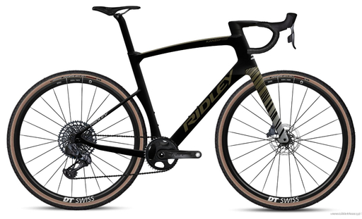 Rower gravel RIDLEY KANZO FAST - Force eTap AXS XPLR 1x12s - kolor KAF-02Bm (Black-Battleship Grey-Camouflage Green)
