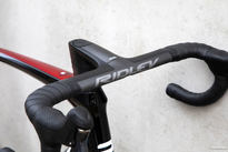 Road bicycle RIDLEY FENIX SLiC - Ultegra Di2 2x12s - color FSD-30As (Black-Candy Red Metallic-White)
