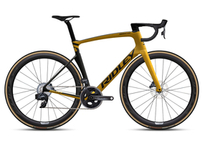 Road bicycle RIDLEY NOAH FAST DISC - Force eTap AXS 2x12s - color NFD-03Am (Black Metallic-Honey Gold Metallic)