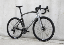 Road bicycle RIDLEY NOAH FAST DISC - Ultegra Di2 2x12s - color NFD-03Bs (Black Metallic-Empress Grey Metallic-Pale Slate Grey)