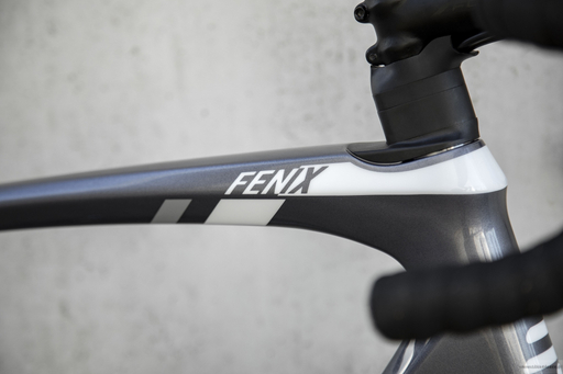 Road bicycle RIDLEY FENIX DISC - Ultegra 2x11s - color FEN-01As (Arctic Grey Metallic-White- Battleship Grey)