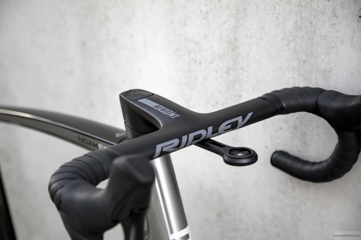 Road bicycle RIDLEY NOAH FAST DISC - Force eTap AXS 2x12s - color NFD-03Bs (Black Metallic-Empress Grey Metallic-Pale Slate Grey)
