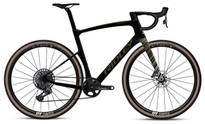 Gravel bicycle RIDLEY KANZO FAST - Force eTap AXS XPLR 1x12s - color KAF-02Bm (Black-Battleship Grey-Camouflage Green)