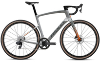 Gravel bicycle RIDLEY KANZO FAST - Rival eTap AXS Classified 1x12s - color KAF-02As (Battleship Grey-Orange-Dove Grey)