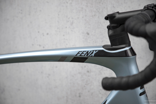 Road bicycle RIDLEY FENIX DISC - 105 Di2 2x12s - color FEN-01Cs (Venice Blue Metallic-Black Metallic-Empress Grey Metallic)