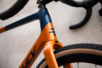 Gravel bicycle RIDLEY KANZO ADVENTURE 2.0 - GRX800 1x11s - color KAD-01Bs (Burnt Orange-Jeans Blue-Dark Yellow)
