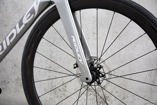 Road bicycle RIDLEY NOAH FAST DISC - 105 Di2 2x12s - color NFD-03Bs (Black Metallic-Empress Grey Metallic-Pale Slate Grey)