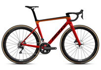 Road bicycle RIDLEY FALCN RS - Ultegra Di2 2x12s - color FRS-01Bm (Red-Orange-Black)