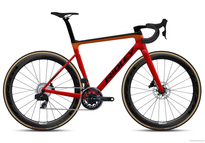 Road frameset RIDLEY FALCN RS - color FRS-01Bm (Red-Orange-Black)