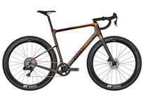 Gravel bicycle RIDLEY KANZO ADVENTURE 2.0 - GRX800 Di2 1x11s - color KAD-02Bms (Fade Orange Bordeaux-Dark Brown Metallic)
