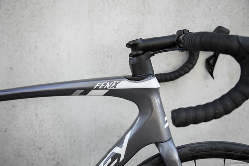 Road bicycle RIDLEY FENIX DISC - Ultegra 2x11s - color FEN-01As (Arctic Grey Metallic-White- Battleship Grey)