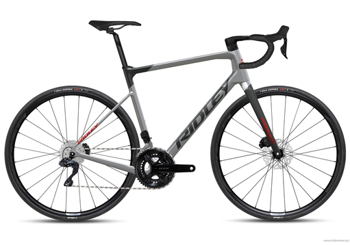 Rower RIDLEY GRIFN - 105 Di2 2x12s - kolor GRC-01As (Elephant Grey-Red)