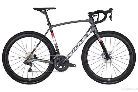 Rower gravel RIDLEY KANZO SPEED - Ultegra 2x11s - kolor KAS-01Bs (Anthracite-Silver)